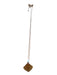 Kendra Scott Rose Gold Metal Adjustable Glitter Pendant Long Necklace Rose Gold