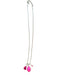 Kendra Scott Gold & Pink Metal Tassel Charms Long Necklace Gold & Pink