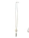 Kendra Scott Gold Metal Chain Long Leaf Tassel Necklace Gold