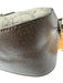 Gucci Brown & Multi Leather Canvas Guccissima Crossbody Strap Zip Close Bag Brown & Multi / M