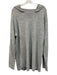 Paka Size XL Gray Alpaca Blend Knit Embroidered Hoodie Men's Sweater Gray / XL