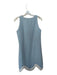 Tuckernuck Size S Powder Blue Polyester Embroidered Flowers Sleeveless Dress Powder Blue / S
