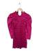 Ulla Johnson Size 2 Magenta & Brown Silk & Polyester Embroidered Flowers Dress Magenta & Brown / 2