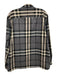 Burberry NWT Size XXL Gray, Black, White Cotton Plaid Men's Long Sleeve Shirt Gray, Black, White / XXL