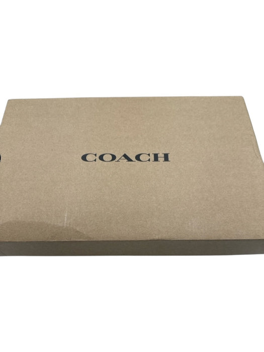 Coach Shoe Size 12 Black Leather All Over Print Laces Men's Shoes Black / 12
