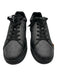 Coach Shoe Size 12 Black Leather All Over Print Laces Men's Shoes Black / 12