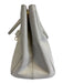 Prada White Saffiano Leather Top Handle Coated Magnetic Close Bag White / M
