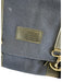 Dior Navy & Black Felt & Leather Lobster Clasp Silver Hardware Tri-Fold Bag Navy & Black