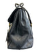 Prada Black Coated Leather Top Handle Magnetic Flap Satchel Dust Bag Incl. Bag Black / M/L