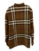 Burberry NWT Size XXL Brown & Multi Cotton Plaid Button Down Long Sleeve Shirt Brown & Multi / XXL