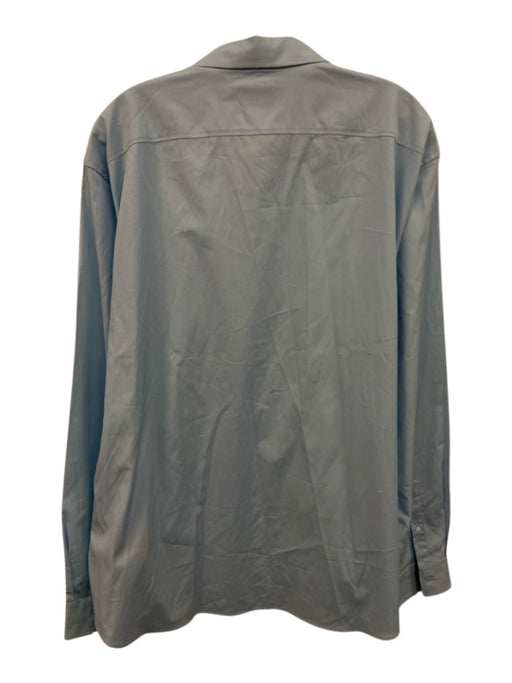 Burberry NWT Size XXL Blue Cotton Button Down Men's Long Sleeve Shirt Blue / XXL