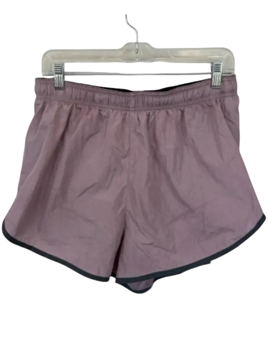 FP Movement Size M mauve, grey & black Nylon Blend Drawstring Waist Shorts mauve, grey & black / M