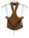 Monrow Size M Brown Viscose Blend Knit Halter High Rise Wide Leg Pant Set Brown / M