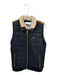 Aviator Nation Size S Black & Multi Nylon Puffer Rainbow Faux Fur Collar Vest Black & Multi / S
