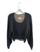 We The Free Size XS Gray & Tan Cotton Blend Long Balloon Sleeve Sweatshirt Gray & Tan / XS