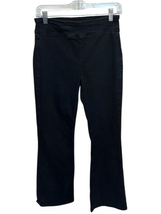 We The Free Size S Black Cotton Blend Elastic Waist Bootcut Stretch Jeans Black / S
