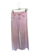 Risen Jeans Size 26 Pink Cotton Blend High Waist Wide Leg Jeans Pink / 26