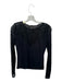 Anthropologie Size XS Black Rayon Blend Lace Long Sleeve Top Black / XS