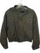 Vintage Havana Size XL Green & Black Cotton Long Sleeve Stars Bomber Jacket Green & Black / XL