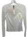 Anthropologie Size XS Cream Rayon Blend Lace Long Sleeve Top Cream / XS