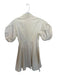Alexis Size Est S Tan Cotton Short Balloon Sleeve Button Down Pleated Dress Tan / Est S