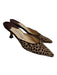 Manolo Blahnik Shoe Size 36 Brown & Beige Ponyhair & Leather Animal Print Pumps Brown & Beige / 36