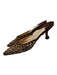 Manolo Blahnik Shoe Size 36 Brown & Beige Ponyhair & Leather Animal Print Pumps Brown & Beige / 36