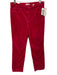 Good American Size 8 Hot pink Cotton & Modal Corduroy Straight Leg Pants Hot pink / 8