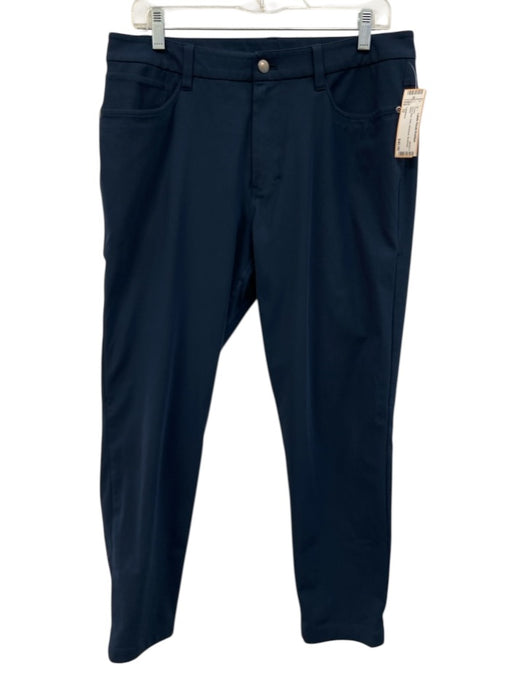 Lululemon Size 32 Navy Blue Solid Athleisure Men's Pants Navy Blue / 32