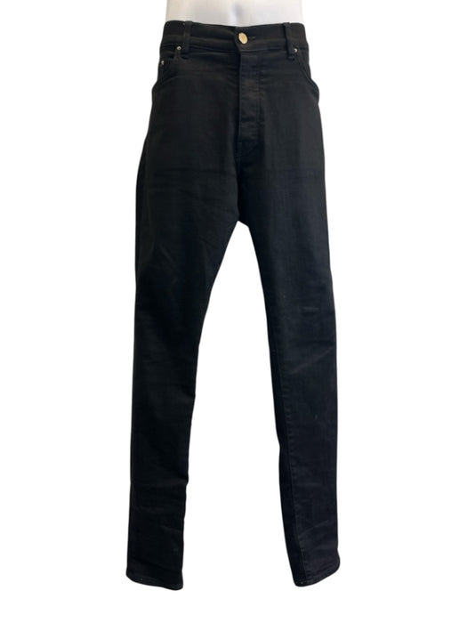 Amiri Size 34 Black Cotton Blend Solid Skinny Jean Men's Pants Black / 34