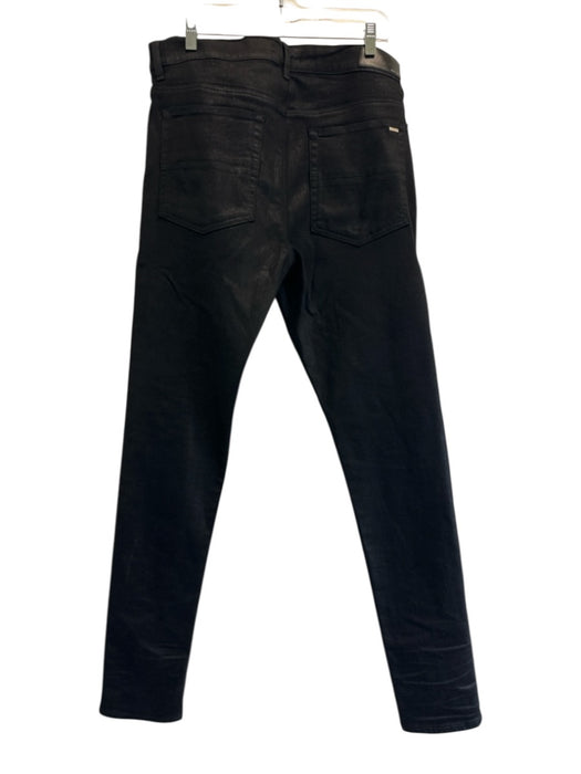 Amiri Size 36 Black Cotton Blend Solid Skinny Jean Men's Pants Black / 36