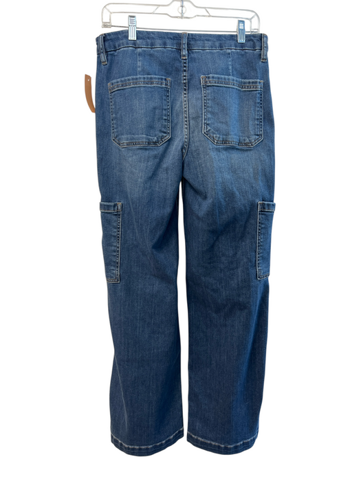 Kut From The Kloth Size 6 Blue Cotton Blend Stretch Denim High Rise Jeans Blue / 6