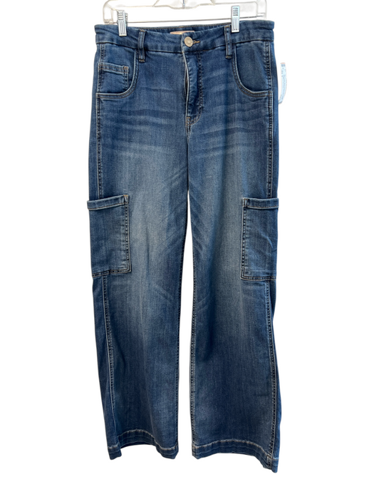 Kut From The Kloth Size 6 Blue Cotton Blend Stretch Denim High Rise Jeans Blue / 6