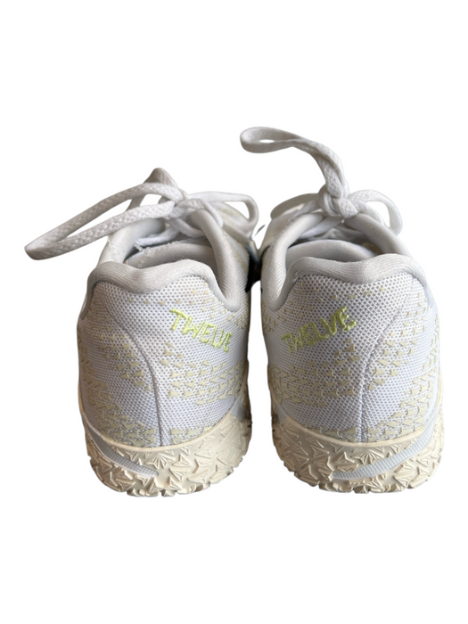 Nike Shoe Size 38.5 Cream Fabric Manmade Sole Round Toe lace up & zip Shoes Cream / 38.5