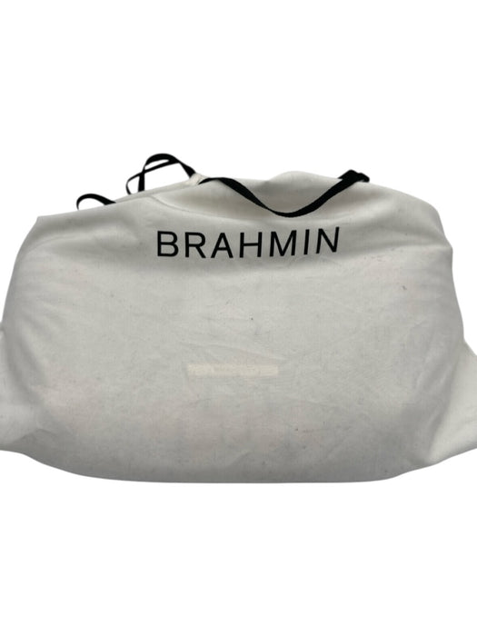 Brahmin Beige Leather Croc Detail Iridescent Belt Bag metallic Bag Beige / Small