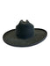 San Diego Hat Co. Grey Wool Round Top Hat Grey / One Size