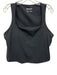 Spanx Size 1X Black Modal & Polyester Tank Square Neck Double Lined Top Black / 1X