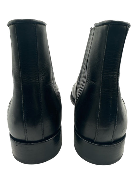 Balmain Shoe Size 44 Black Leather Solid Boot Men's Shoes Black / 44