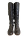 Ugg Shoe Size 7.5 Brown Leather Buckles Knee High Zipper Boots Brown / 7.5