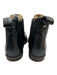 Frye Shoe Size 7 Black Leather Ankle Flat Booties Black / 7