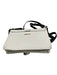 Rebecca Minkoff White & Black Leather Gold hardware Crossbody Bag White & Black / XS