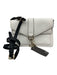 Rebecca Minkoff White & Black Leather Gold hardware Crossbody Bag White & Black / XS