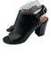 Givenchy Shoe Size Est size 8.5 Black Leather Peep Toe Studded Sandals Black / Est size 8.5