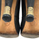 Chanel Shoe Size 38 Black Leather Gold Heel Stiletto Vintage Booties Black / 38