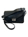 Longchamp Black Pony Hair Studded Gunmetal Hardware Crossbody Bag Black / Small