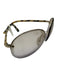 Prada Beige & Black Acetate Round Lens Tortoiseshell Gradient Lens Sunglasses Beige & Black