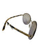 Prada Beige & Black Acetate Round Lens Tortoiseshell Gradient Lens Sunglasses Beige & Black