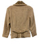 Tracey Reese Size M / 8 Beige & Silver Wool & Silk Tweed Jacket Skirt Set Beige & Silver / M / 8