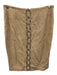 Tracey Reese Size M / 8 Beige & Silver Wool & Silk Tweed Jacket Skirt Set Beige & Silver / M / 8