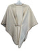 Vince Camuto Size One Size Cream Polyester Blend Belt Shawl Jacket Cream / One Size